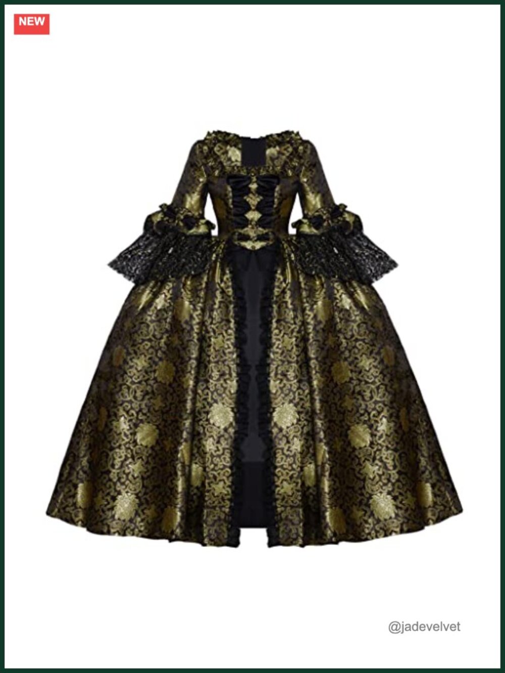Marie Antoinette Rococo Ball Gown Victorian Gothic Dress Costume